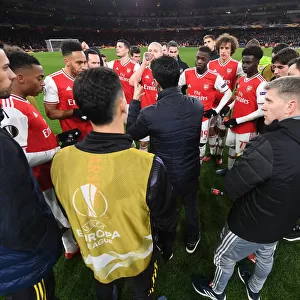 Mikel Arteta Rallies Arsenal Amid Tension: UEFA Europa League Showdown vs Olympiacos (2019-20)
