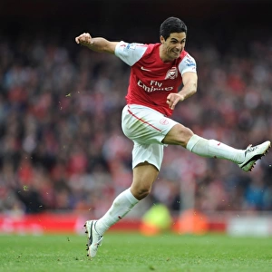 Mikel Arteta Scores the Winning Goal: Arsenal vs Manchester City, Premier League 2011-12