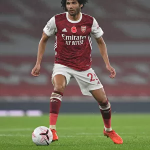 Mohamed Elneny: In Action for Arsenal Against Aston Villa, Premier League 2020-21