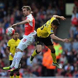 Monreal vs. Westwood: A Battle of Wits in the 2015-16 Arsenal vs. Aston Villa Clash