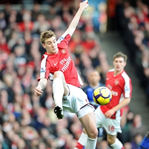 Nicklas Bendtner (Arsenal). Arsenal 2: 0 Sunderland, Barclays Premier League