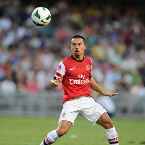 Nico Yennaris in Action: Arsenal's Pre-Season Clash with Kitchee FC (2012)