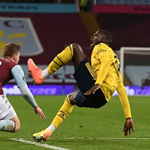 Pepe Foul: Aston Villa vs. Arsenal, Premier League 2019-2020