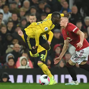 Pepe Fouled by McTominay: Manchester United vs. Arsenal (2019-20)