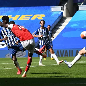 Pepe Scores: Brighton & Hove Albion vs. Arsenal FC - Premier League 2019-2020