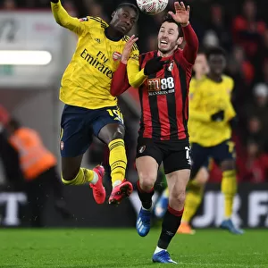 Pepe vs Smith: Intense Clash in FA Cup Fourth Round between AFC Bournemouth and Arsenal