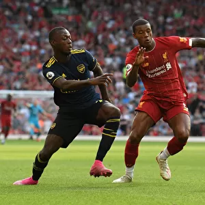 Pepe vs Wijnaldum: Intense Battle at Anfield - Liverpool vs Arsenal, Premier League 2019-20