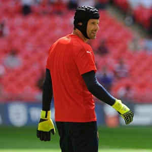 Petr Cech: Arsenal's Gear Up for FA Community Shield Clash Against Chelsea (2015)