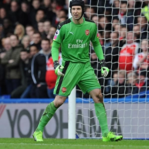 Petr Cech Focused: Chelsea vs Arsenal, Premier League 2016-17