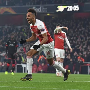 Pierre-Emerick Aubameyang's Thrilling Goal: Arsenal vs. Stade Rennais, UEFA Europa League 2019
