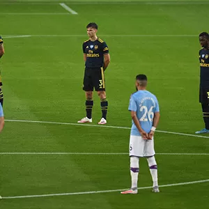 Premier League Showdown: Manchester City vs. Arsenal - A Moment of Silence (June 2020)