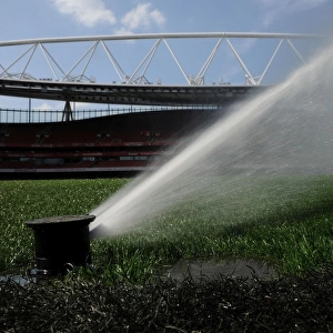 Preparing the Turf: Emirates Stadium for Arsenal vs. Watford (2015-16)