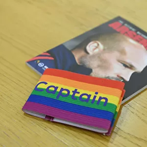 Rainbow Tribute: Arsenal Captains Lead with Unity against Brighton (December 2019)