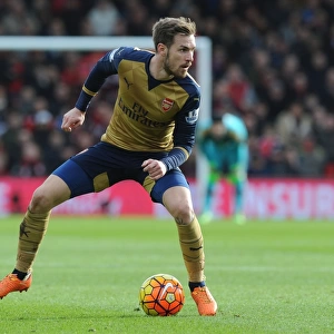 Ramsey in Action: Arsenal's Midfield Maestro Shines Against Bournemouth, Premier League 2015-16