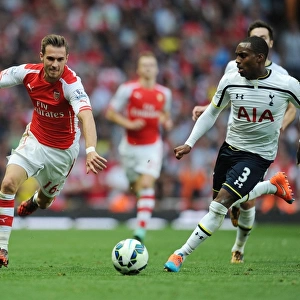 Ramsey Surges Past Rose: Intense Moment from the Arsenal v Tottenham Rivalry
