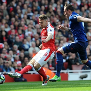 Ramsey vs Jones: Intense Moment at Arsenal vs Manchester United, Premier League 2016-17