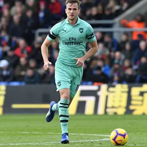 Rob Holding in Action: Crystal Palace vs Arsenal FC, Premier League 2018-19