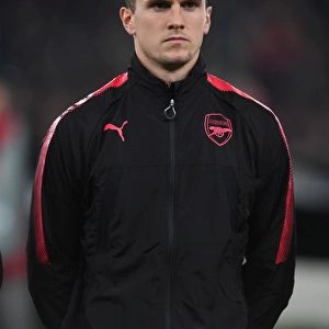 Rob Holding: Arsenal's Defensive Wall Against Red Star Belgrade, Europa League 2017-18