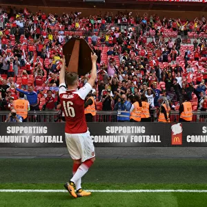 Rob Holding's Emotional Reaction: Arsenal's FA Community Shield Defeat to Chelsea (2017-18)
