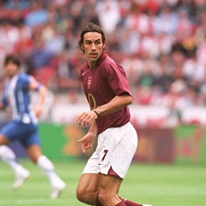 Robert Pires Scores the Winning Goal for Arsenal at the Amsterdam Tournament, 2005
