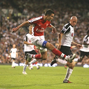 Matches 2009-10 Canvas Print Collection: Fulham v Arsenal 2009-10