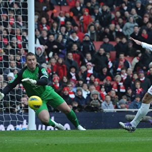Robin van Persie Scores the Opener: Arsenal vs. Blackburn Rovers, 2012