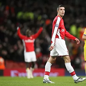 Robin van Persie's Brilliant Performance: Arsenal's 4-0 FA Cup Victory over Cardiff City