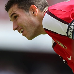Robin van Persie's Brilliant Performance: Arsenal's 4-1 Victory Over Portsmouth in the Premier League