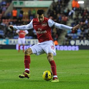 Robin van Persie's Magical Trickery: A Mesmerizing Moment from Wigan Athletic vs. Arsenal, Premier League 2011-12