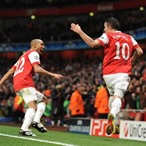 Robin van Persie's Thriller: Arsenal's Historic 2-1 Victory Over Barcelona (16/2/2011)