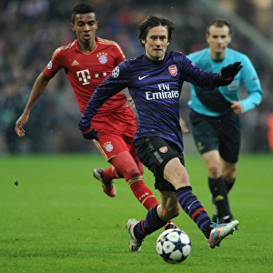 Rosicky vs Gustavo: A Battle in the UEFA Champions League Between Bayern Munich and Arsenal FC