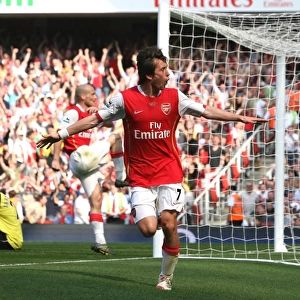 Rosicky's Historic Debut Goal: Arsenal 2-1 Bolton Wanderers, FA Premiership, 2007