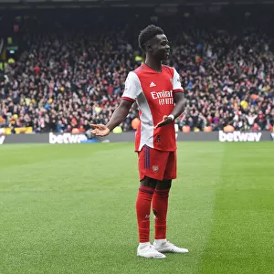 Saka Scores: Arsenal's Victory at Watford (2021-22)