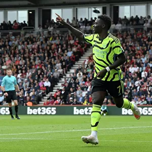 Saka Scores First: Arsenal Tops Bournemouth in 2023-24 Premier League