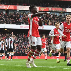Saka Scores First: Arsenal's Triumph Over Newcastle United in Premier League 2021-22