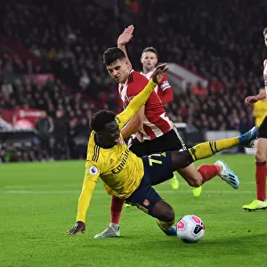 Saka vs Egan: Intense Battle at Bramall Lane - Sheffield United vs Arsenal, Premier League 2019-20
