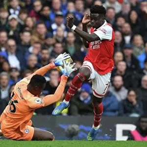 Saka vs. Mendy: A Premier League Battle at Stamford Bridge