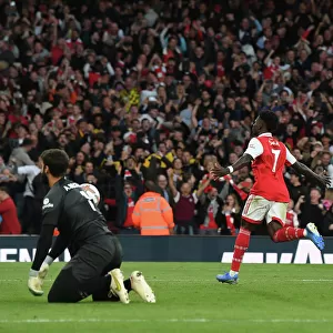 Saka's Stunner: Arsenal's Thrilling Victory over Liverpool in the 2022-23 Premier League