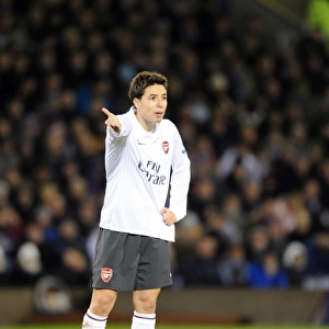 Samir Nasri (Arsenal). Burnley 1: 1 Arsenal, Barclays Premier League, Turf Moor