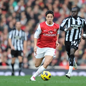 Samir Nasri (Arsenal) Cheik Tiote (Newcastle). Arsenal 0: 1 Newcastle United