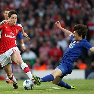 Samir Nasri (Arsenal) Ji-Sung Park (Man Utd)