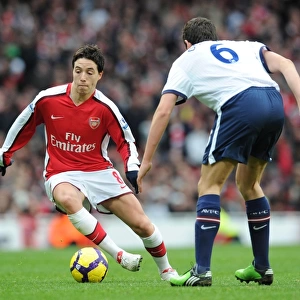 Samir Nasri (Arsenal) Stuart Downing (Aston Villa). Arsenal 3: 0 Aston Villa