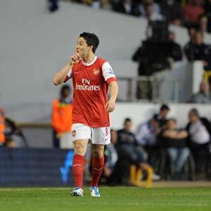 Samir Nasri's Thrilling Goal: Arsenal vs. Tottenham Hotspur, 3-3