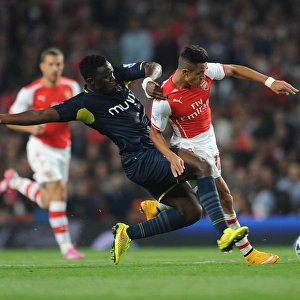 Sanchez vs. Wanyama: A Footballing Battle in Arsenal's League Cup Showdown