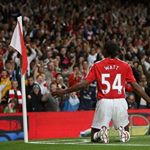 Sanchez Watt's Thrilling Goal: Arsenal's 2-0 Lead Against West Brom in Carling Cup