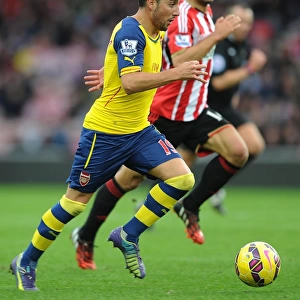 Santi Cazorla in Action: Arsenal vs Sunderland, Premier League 2014/15