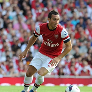Santi Cazorla: Arsenal's Dazzling Midfield Maestro in Action (2012-13)
