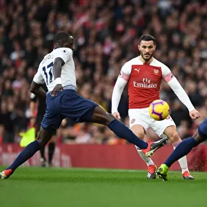Sead Kolasinac Chips Past Moussa Sissoko and Serge Aurier: Arsenal vs. Tottenham, Premier League 2018-19