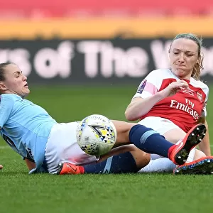 Showdown in the Midfield: Quinn vs. Walsh - Arsenal Women vs. Manchester City Women's FA WSL Continental Cup Final (2019)