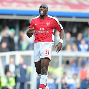 Sol Campbell (Arsenal). Birmingham City 1: 1 Arsenal, Barclays Premier League